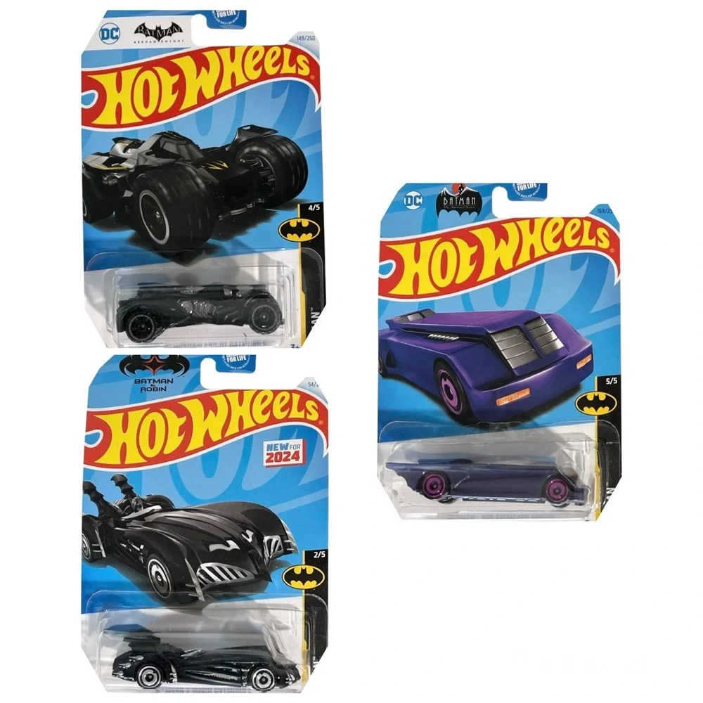 Hot Wheels Batmobiles Toy Cars Batman Lot of 3 New